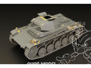 Hauler kit d'amelioration HLX48316 Pz.Kpfw. II Ausf. A,B,C pour kit Tamiya 1/48