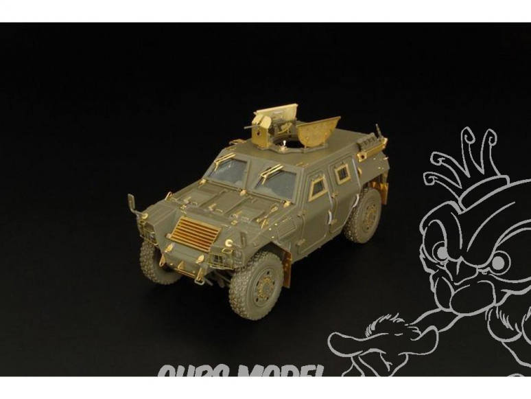 Hauler kit d'amelioration HLX48380 JGSDF Komatsu LAV kit Tamiya 1/48