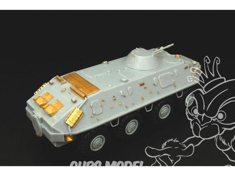 Hauler kit d'amelioration HLX48375 BTR-60PB pour kit Mikromir 1/48