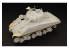 Hauler kit d&#039;amelioration HLX48160 M4 SHERMAN pour kit Hobby Boss 1/48