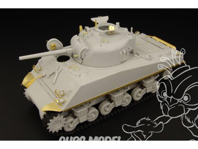 Hauler kit d'amelioration HLX48161 M4A3 SHERMAN pour kit Hobby Boss 1/48