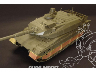 Hauler kit d'amelioration HLX48378 JGSDF TYPE 10 Jupes latérales pour kit Tamiya 1/48