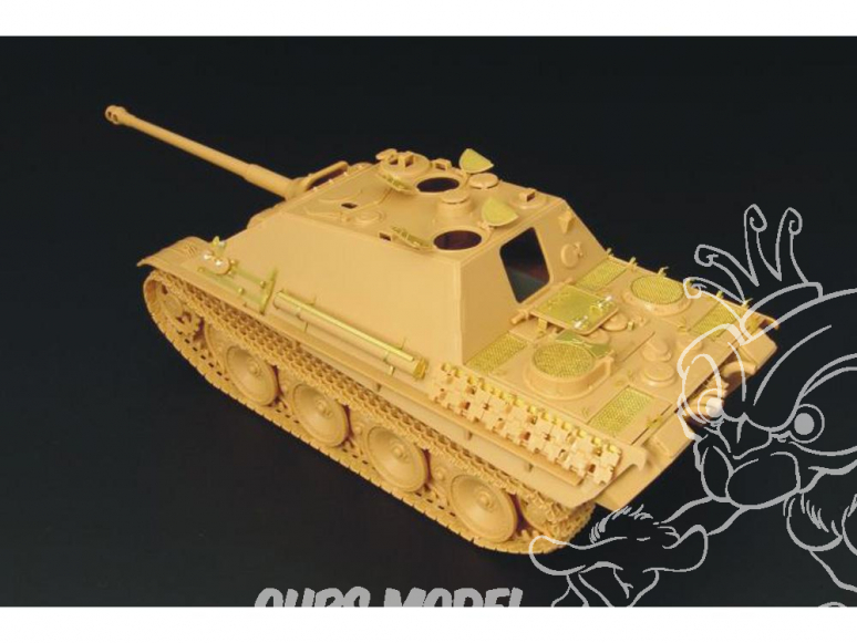 Hauler kit d'amelioration HLX48074 JAGDPANTHER pour kit Tamiya 1/48