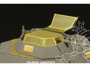 Hauler kit d'amelioration HLX48249 Grilles Sd.Kfz.222 pour kit Tamiya 1/48