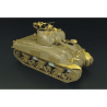 Hauler kit d'amelioration HLX48075 M4A1 SHERMAN pour kit Tamiya 1/48