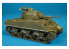 Hauler kit d&#039;amelioration HLX48001 SHERMAN M4 pour kit Tamiya 1/48