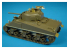 Hauler kit d&#039;amelioration HLX48001 SHERMAN M4 pour kit Tamiya 1/48