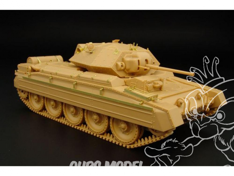 Hauler kit d'amelioration HLX48197 CRUSADER Mk.I/II pour kit Tamiya 1/48