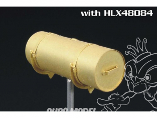 Hauler kit d'amelioration HLX48085 RÉSERVOIRS DE CARBURANT pour la famille T-34 1/48