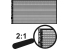 Hauler kit d&#039;amelioration HLX48254 BANDES avec écrous 0,6-1,1mm 1/48