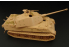 Hauler kit d&#039;amelioration HLX48169 Pz.Kpfw.VI, ausf.B King Tiger tourelle Porsche pour kit Tamiya 1/48