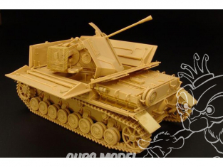 Hauler kit d’amélioration HLX48333 Flakpanzer IV Mobelwagen (avec Flak43) pour kit Tamiya 1/48