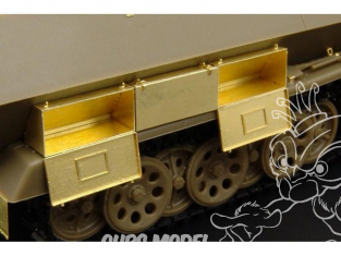 Hauler kit d’amélioration HLX48279 Sd.Kfz.251/1 ausf.C pour kit AFC club 1/48