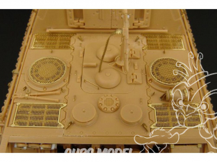 Hauler kit d’amélioration HLX48307 Grilles Jagdtiger pour kit Tamiya 1/48