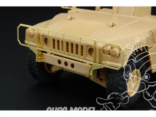 Hauler kit d’amélioration HLX48272 Pare buffle HUMMER pour kit Tamiya 1/48