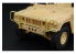 Hauler kit d’amélioration HLX48272 Pare buffle HUMMER pour kit Tamiya 1/48