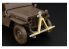 Hauler kit d’amélioration HLX48193 Jeep support avant de remorquage pour kit Hasegawa 1/48