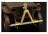 Hauler kit d’amélioration HLX48193 Jeep support avant de remorquage pour kit Hasegawa 1/48