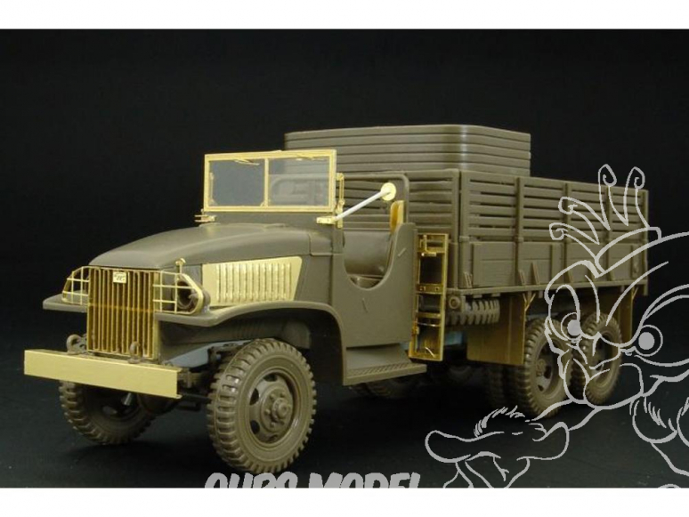 Hauler kit d’amélioration HLX48209 CCKW-353 U.S.2 1/2ton 6x6 truck (GMC) pour kit Tamiya 1/48