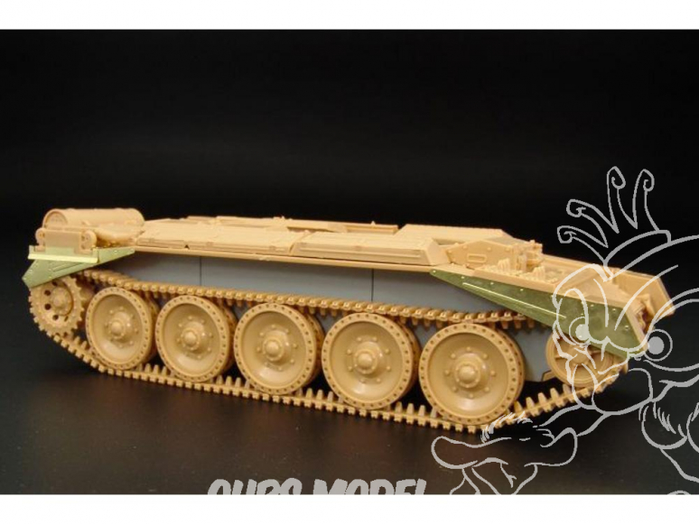 Hauler kit d’amélioration HLX48204 CRUSADER Mk.I/II pare-poussière pour kit Tamiya 1/48