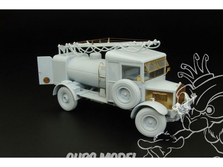 Hauler kit d’amélioration HLX48364 Albion 3-point fueller pour kit Airfix 1/48