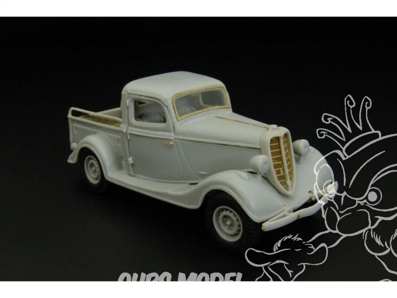 Hauler kit d’amélioration HLX48354 GAZ-M415 Pickup pour kit Ace 1/48