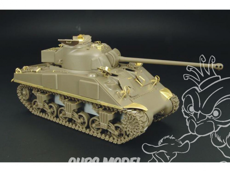 Hauler kit d’amélioration HLX48129 Sherman IC Firefly pour kit tamiya 1/48