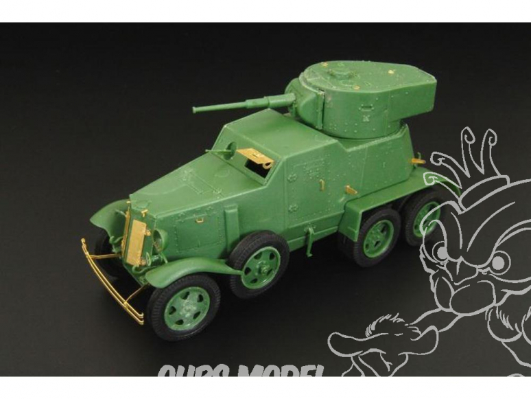 Hauler kit d’amélioration HLX48339 BA-6 pour kit UM 1/48