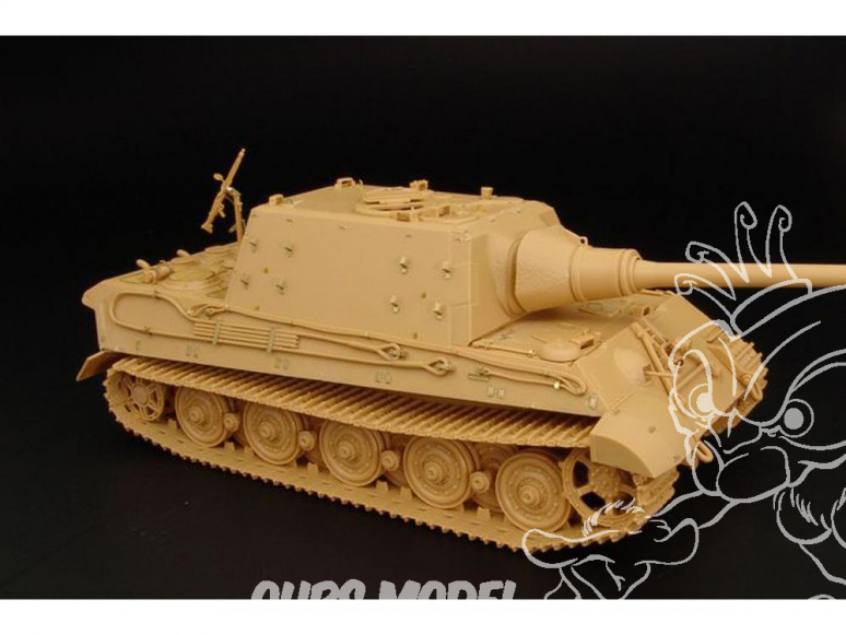 Hauler kit d'amelioration HLX48306 Jagdtiger pour kit Tamiya 1/48