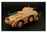 Hauler kit d&#039;amelioration HLX48313 AB-43 Autoblinda pour kit Italeri 1/48