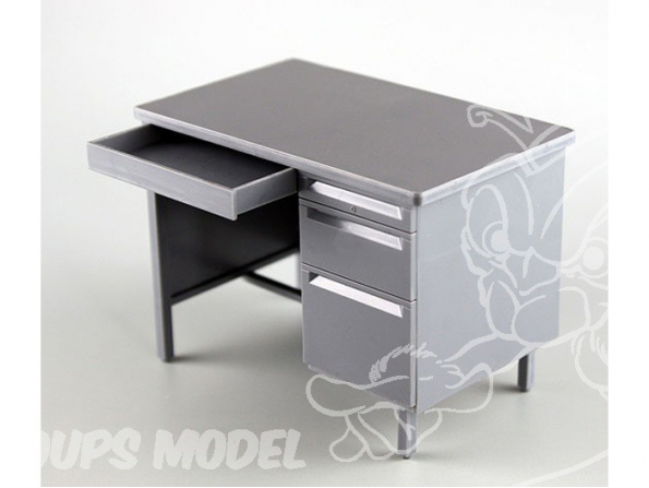 hasegawa Maquette 62003 Tables et Chaises de bureau 1/12