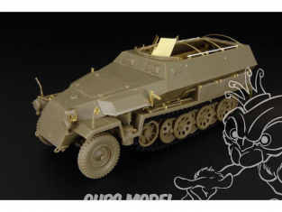 Hauler kit d'amelioration HLX48278 Sd.Kfz.251/1 ausf.C exterieur pour kit AFV Club 1/48