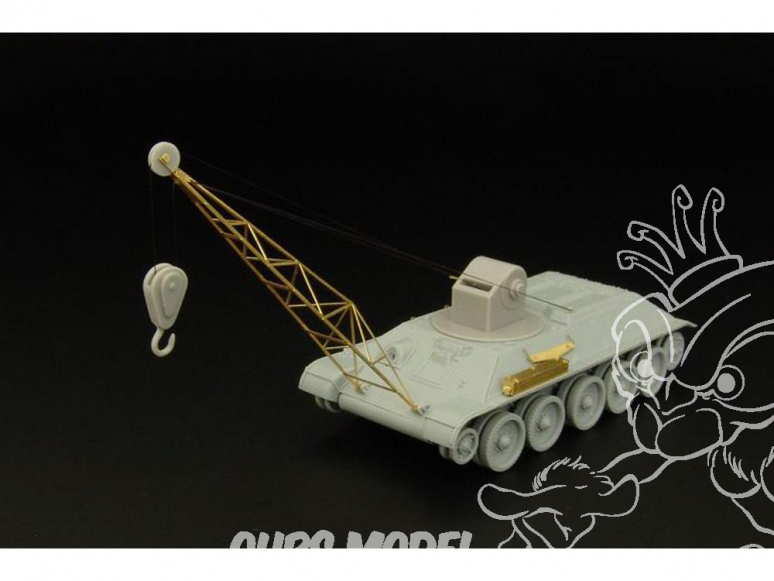 Hauler set de conversion HLH72043 Grue sur T-34 pour tous kit 1/48