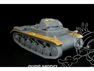 Hauler kit d'amelioration HLH72055 Pz.kpfw.II Ausf.B pour kit S-Model 1/48