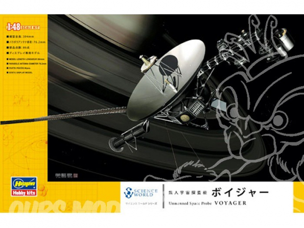HASEGAWA maquette espace 54002 sondes spatiales Voyager 1/48