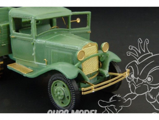 Hauler kit d'amelioration HLH72014 GAZ AAA pour kit UM Model 1/72