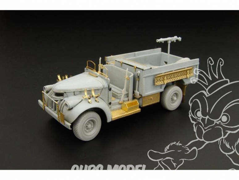 Hauler kit d'amelioration HLH72017 Chevrolet lepty pour kit Dragon 1/72