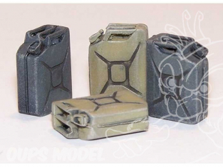 Plus Model accessoire el050 JERRYCANS ALLEMAND 1/35