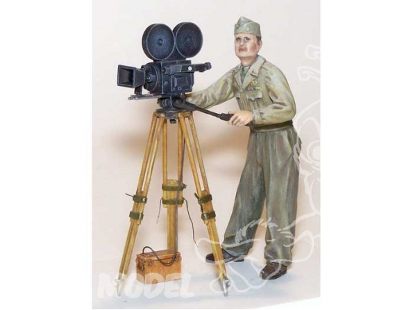 Plus Model 307 CAMERAMAN DE US ARMY 1/35