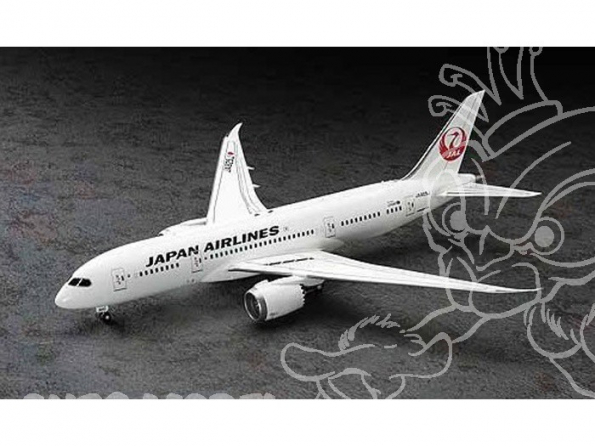 HASEGAWA maquette avion 10717 Boeing 787-8 Japan Airlines 1/200