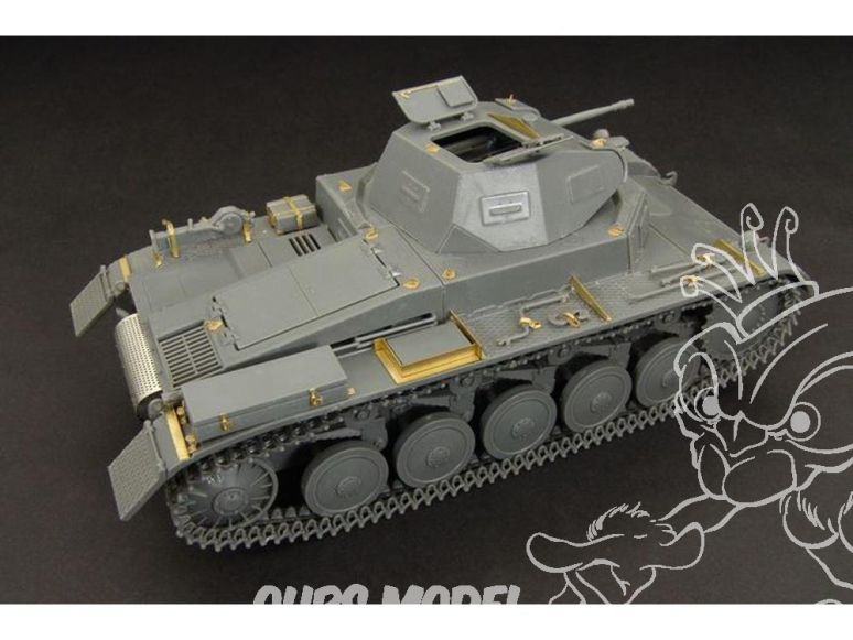 Hauler Kit d'amelioration HLU35048 Pz-II Ausf.A/B/C pour Kit Tamiya 1/35