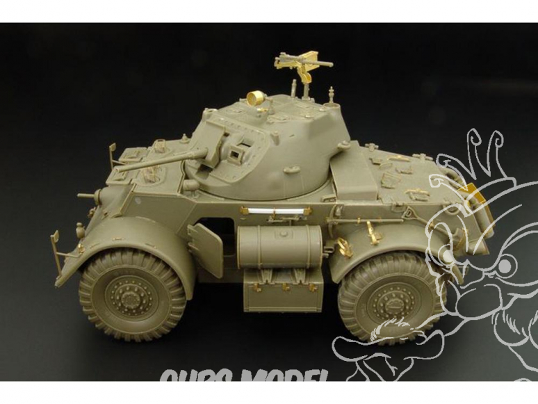 Hauler Kit d'amelioration HLU35054 T17E1 Staghound Mk.I pour Kit bronco 1/35