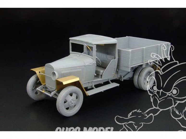 Hauler Kit d'amelioration HLU35055 Gaz-MM pour Kit Mini Art 1/35