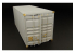 Hauler Kit d&#039;amelioration HLU35072 Container moderne pour Kit italeri 1/35