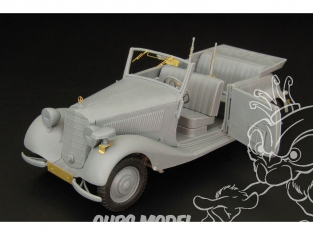 Hauler Kit d'amelioration HLU35043 MB type170V Tourenwagen pour Kit Master Box 1/35