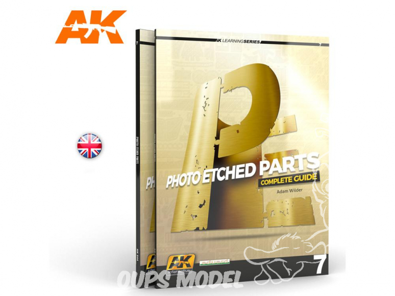 Ak interactive livre Learning Series AK244 Pieces Photodécoupe - Guide complet En Anglais