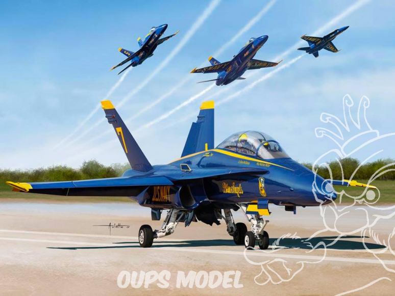 Kinetic maquette avion K48073 F/A-18A/B/C/D Blue Angels 2017 1/48