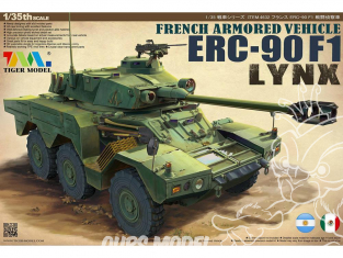 Tiger Model maquette militaire 4632 ERC-90 F1 Lynx - Véhciule blindé Français 1/35