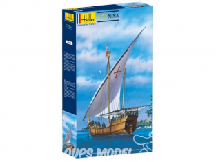 Heller maquette bateau 56815 Nina Inclus peintures principale colle et pinceau 1/72