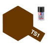 peinture maquette tamiya bombe ts01 rouge marron